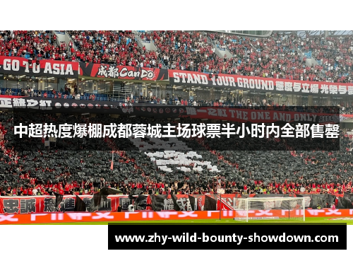 中超热度爆棚成都蓉城主场球票半小时内全部售罄